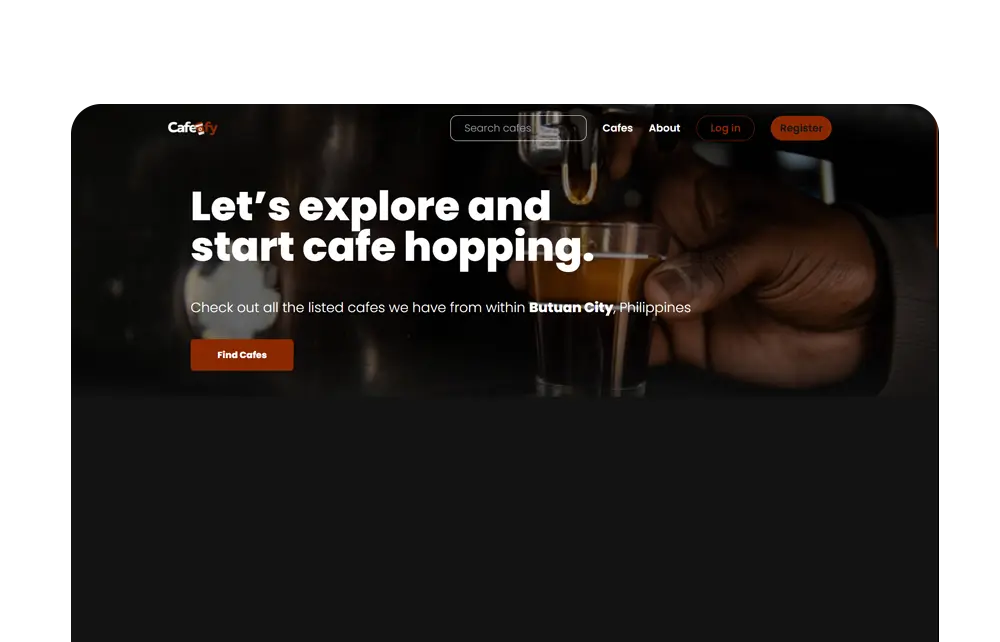 Cafefy - Local cafe discovery platform