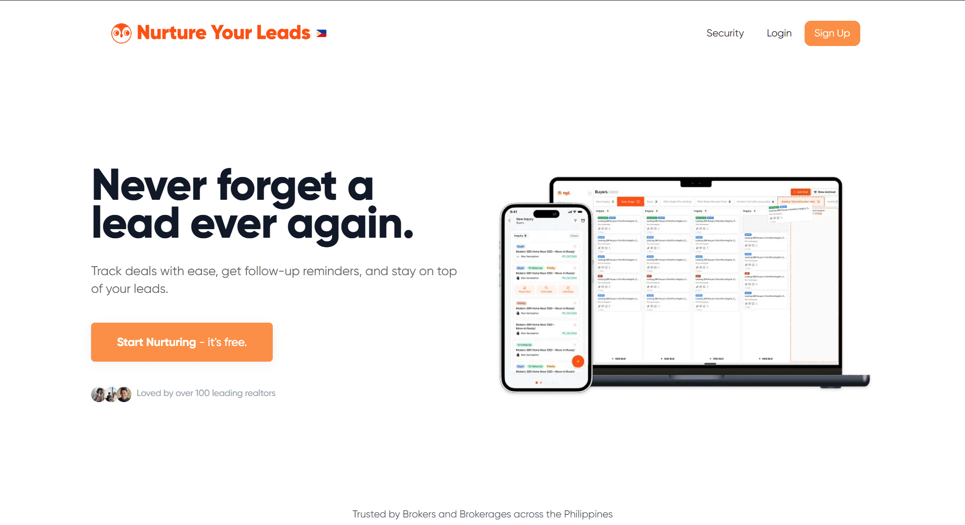 Nurture Your Leads - Real estate CRM platform