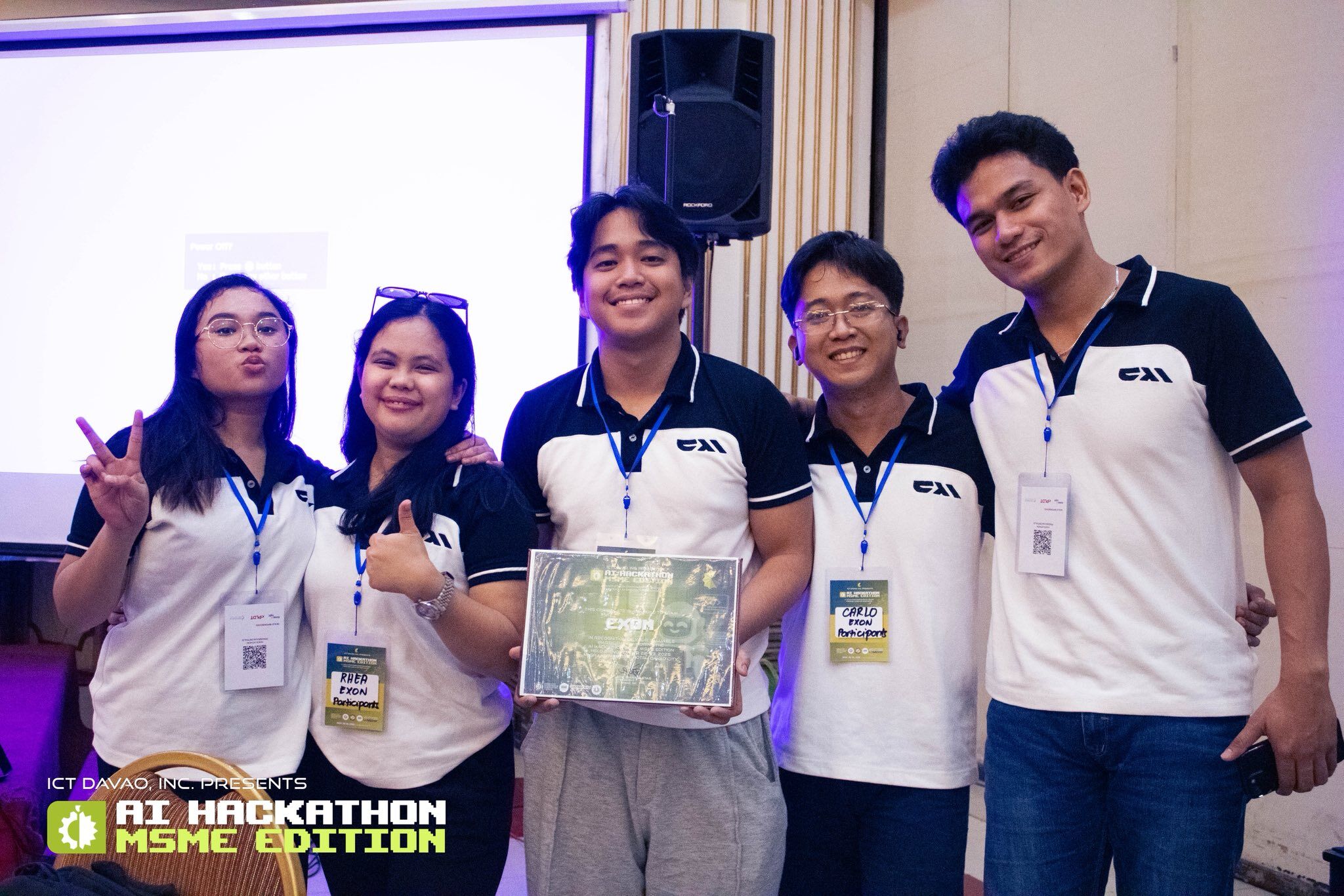 AI Frontiers 2025 Hackathon (3rd) achievement certificate or award 2