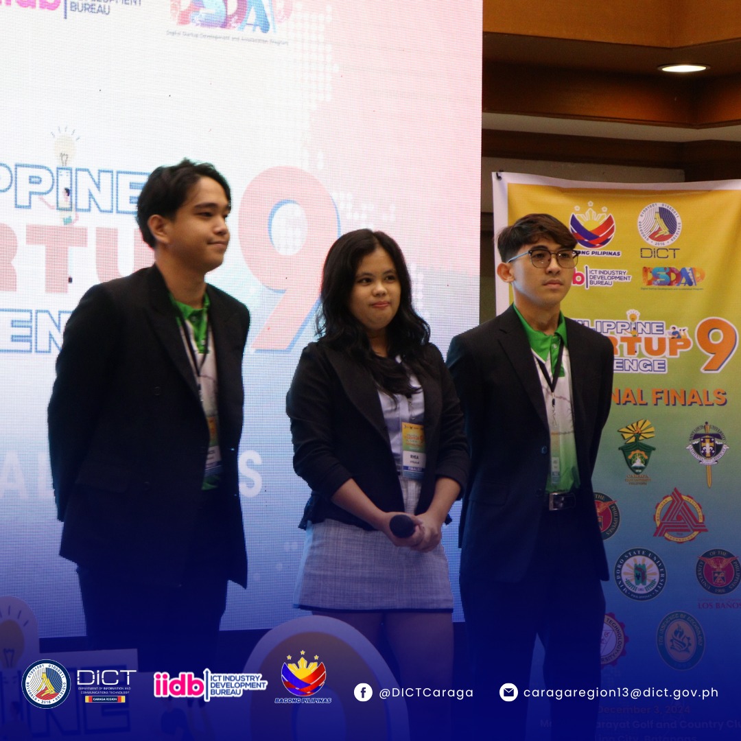 DICT National Startup Competition 2024 achievement certificate or award 2